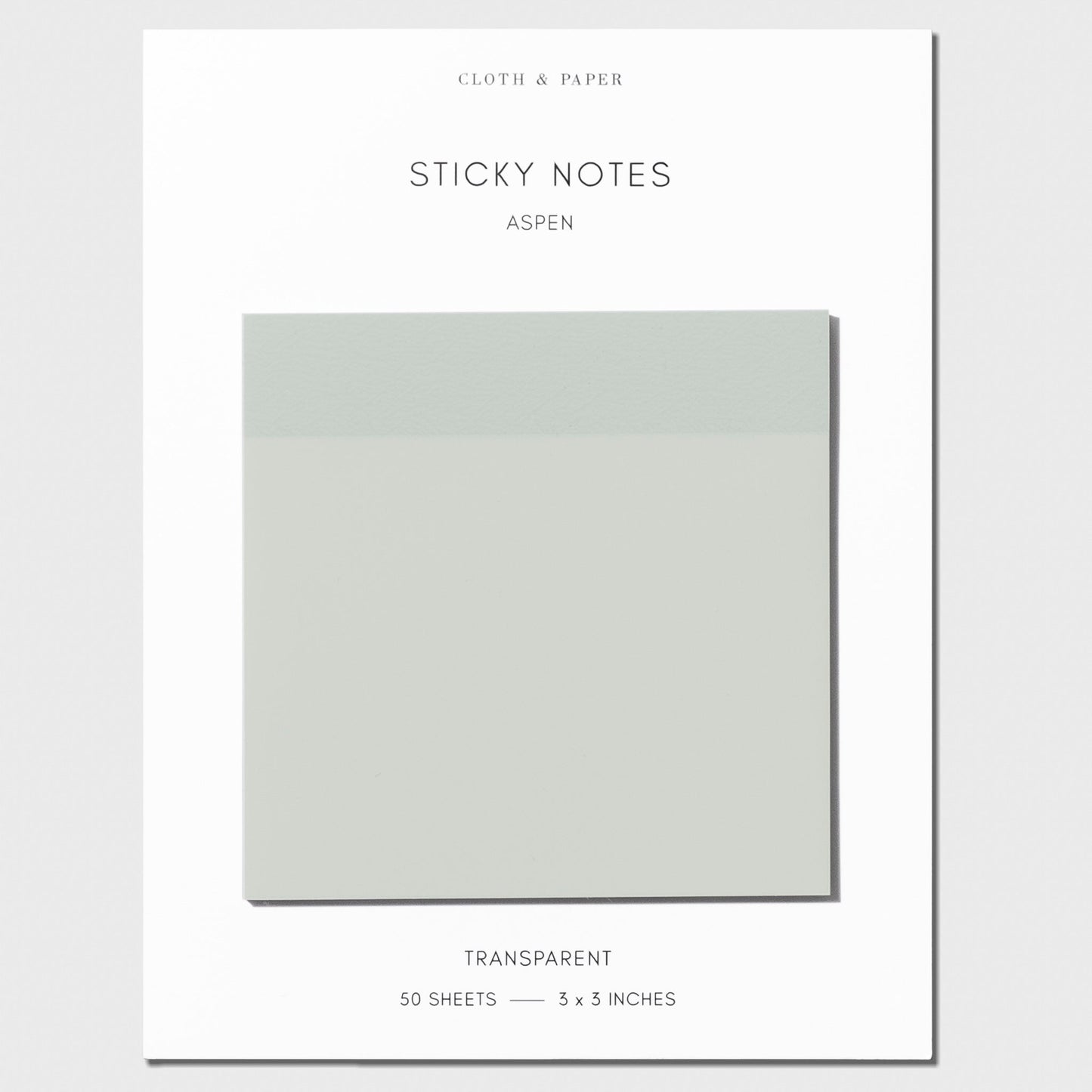 Transparent Sticky Notes