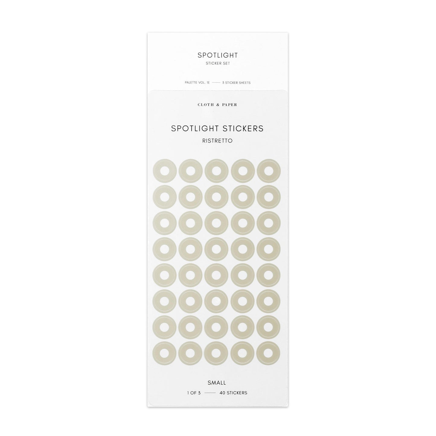 Spotlight Sticker Set
