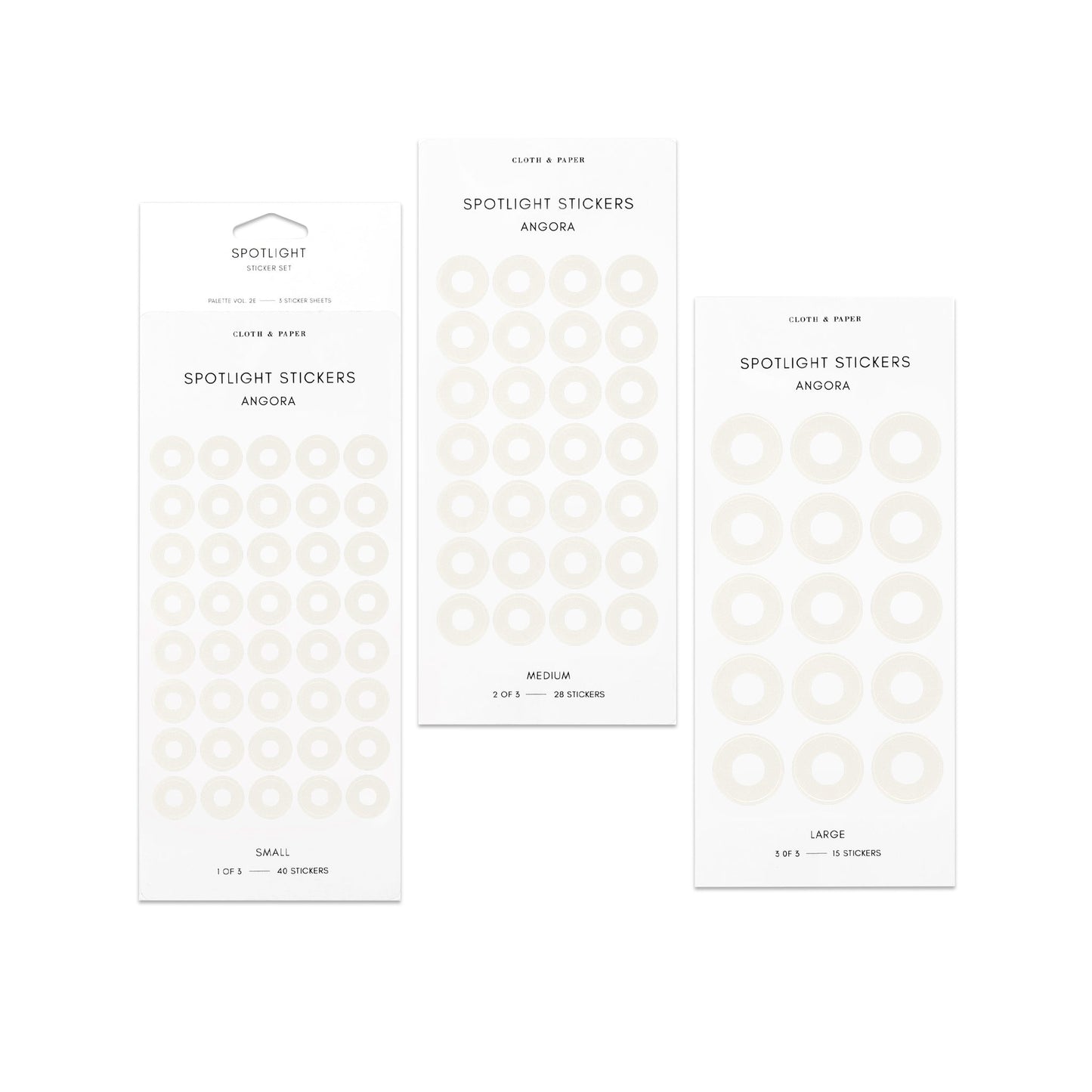 Spotlight Sticker Set