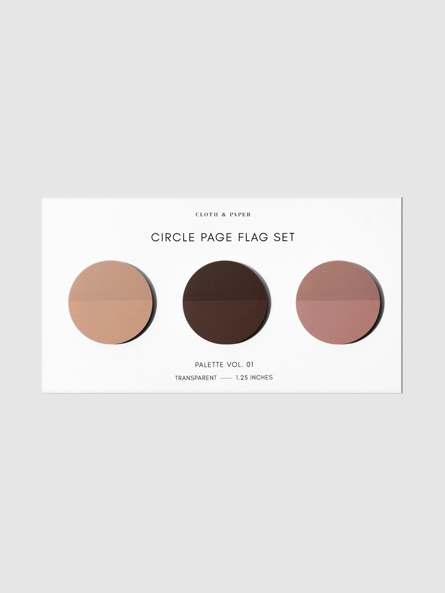 Circle Page Flag Trio