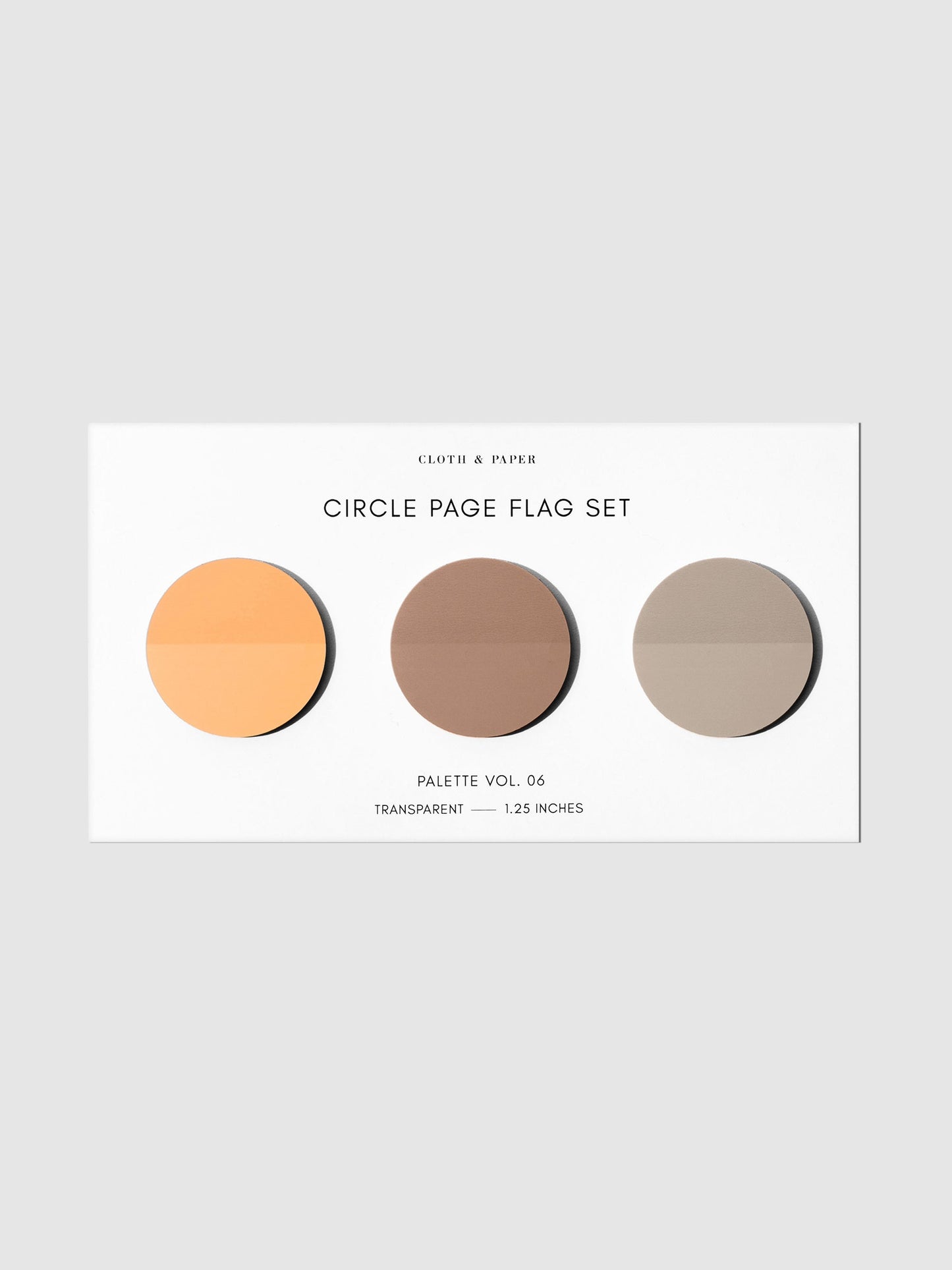 Circle Page Flag Trio
