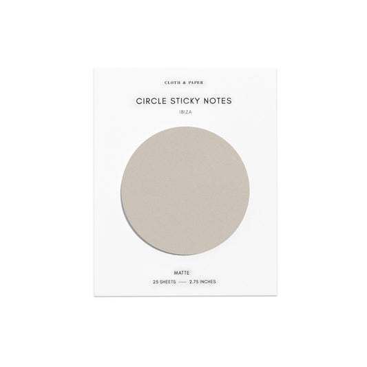 Circle Sticky Notes