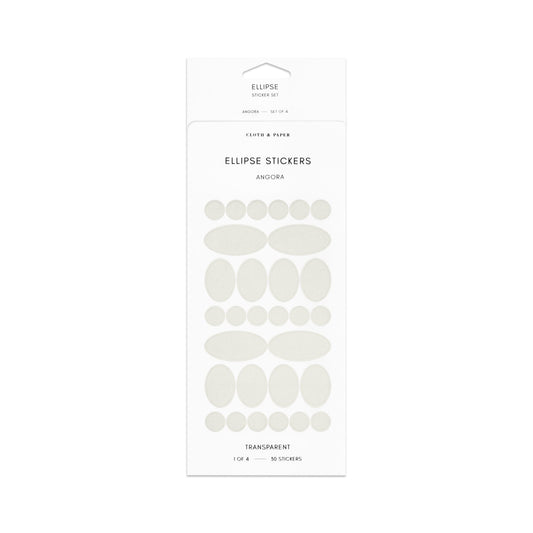 Ellipse Shape Stickers