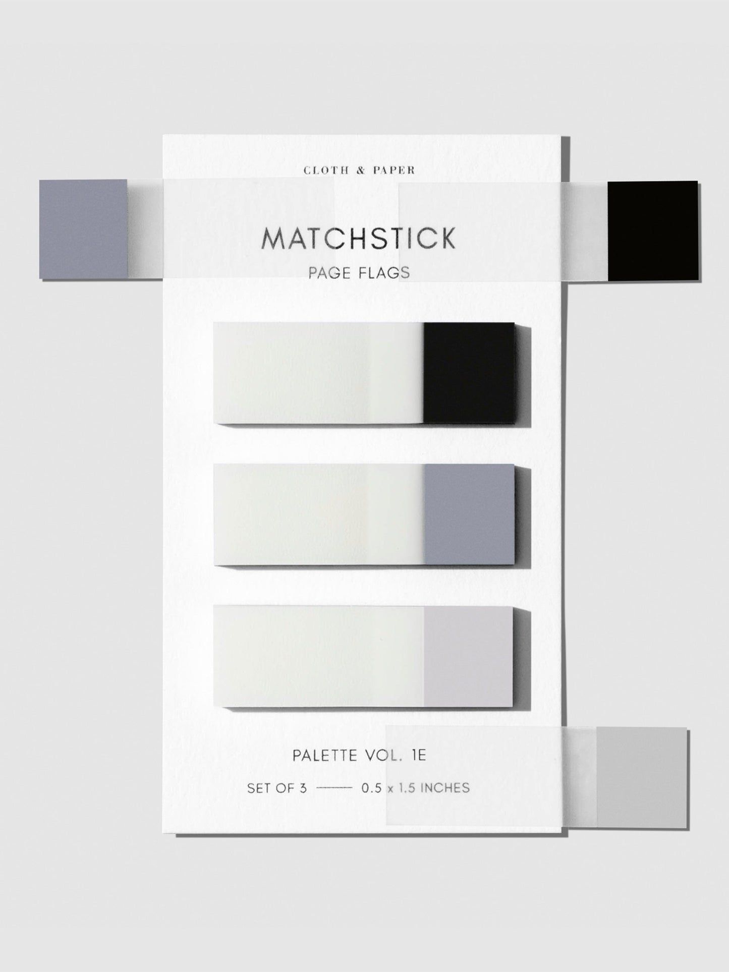 Matchstick Page Flag Set