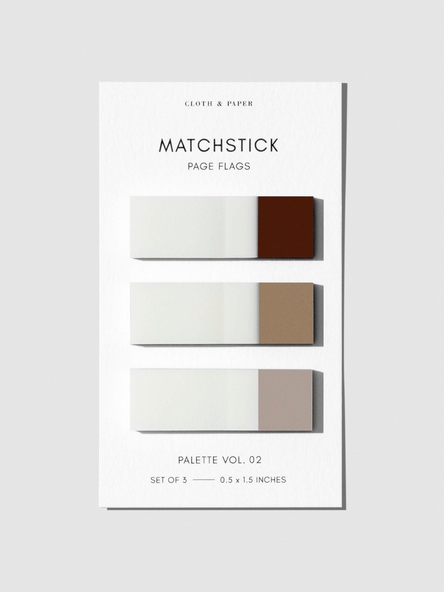 Matchstick Page Flag Set