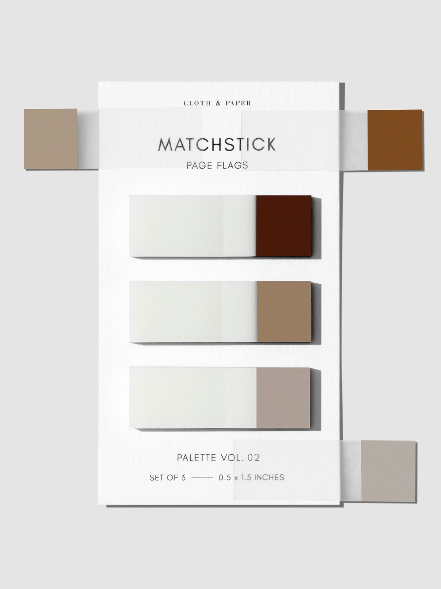 Matchstick Page Flag Set