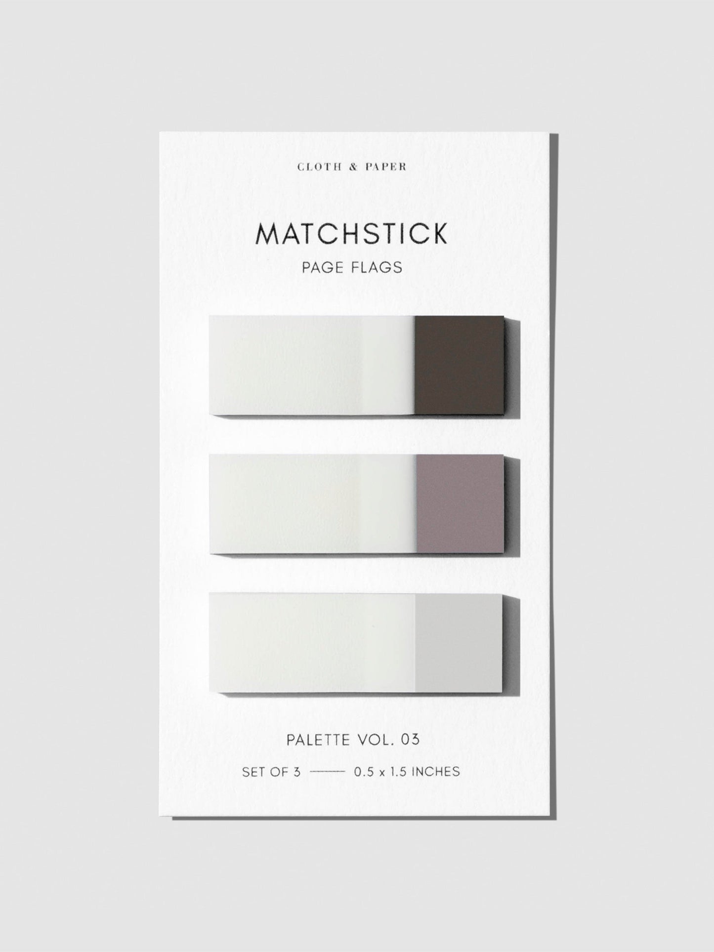 Matchstick Page Flag Set