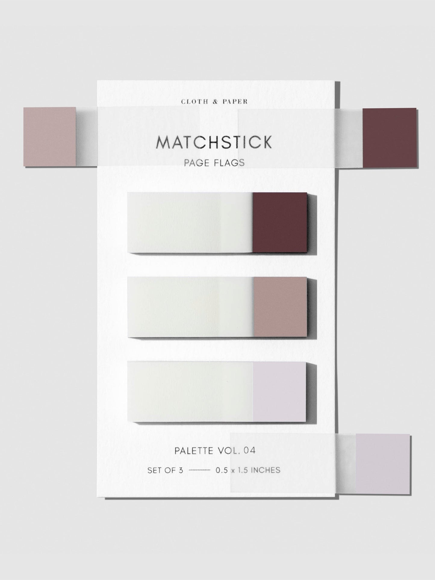 Matchstick Page Flag Set