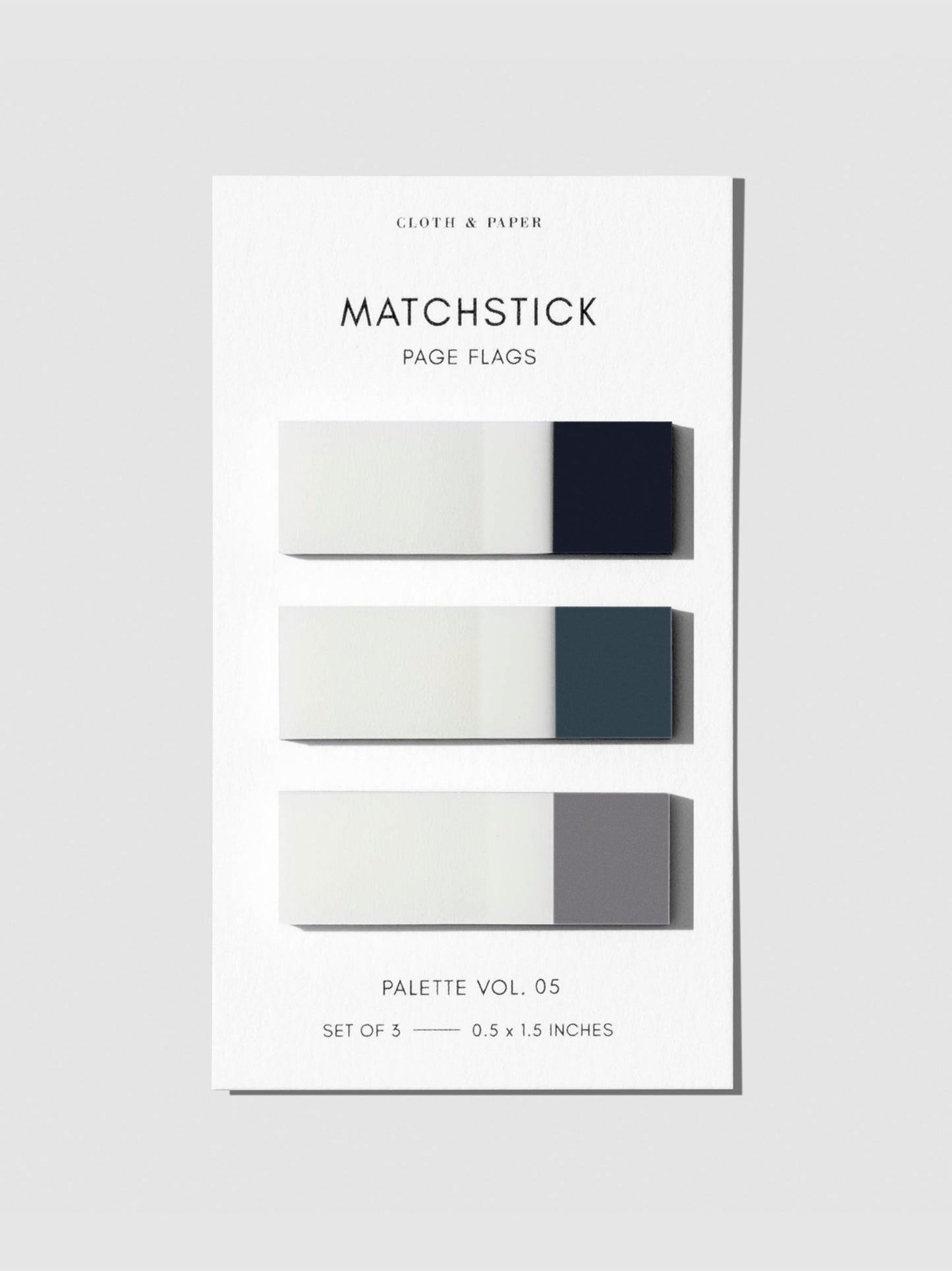 Matchstick Page Flag Set