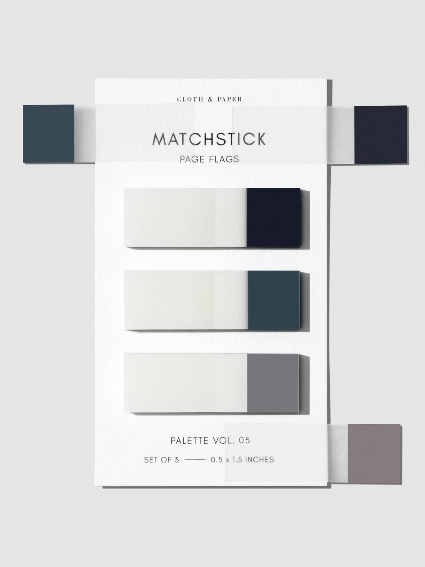 Matchstick Page Flag Set