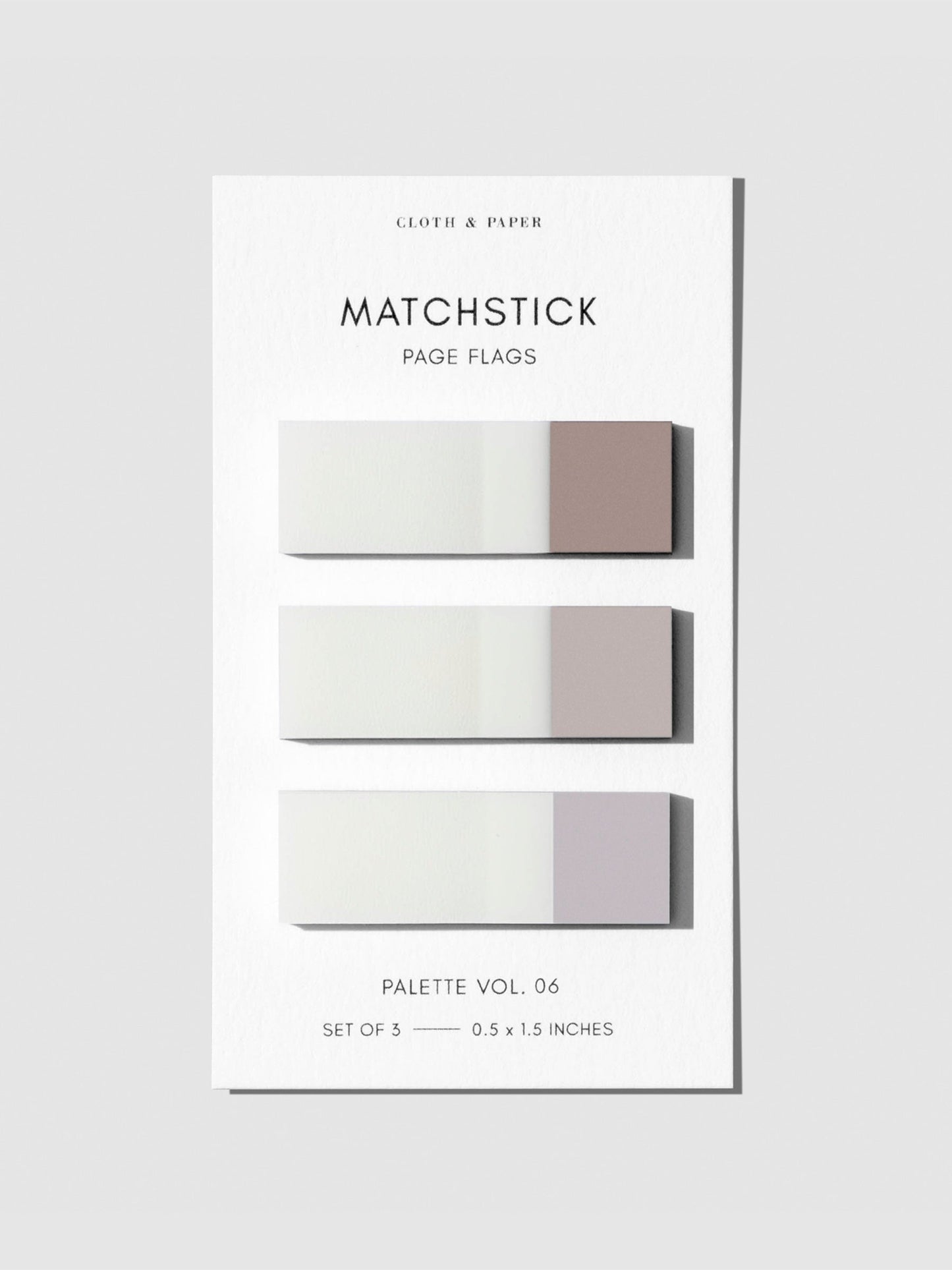 Matchstick Page Flag Set