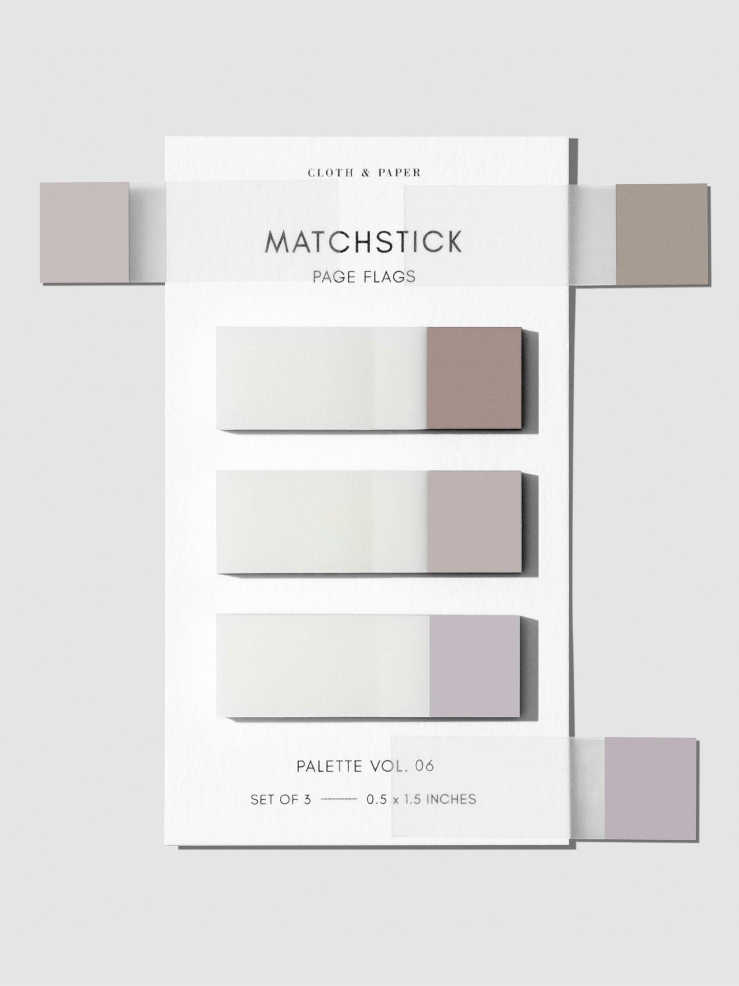 Matchstick Page Flag Set