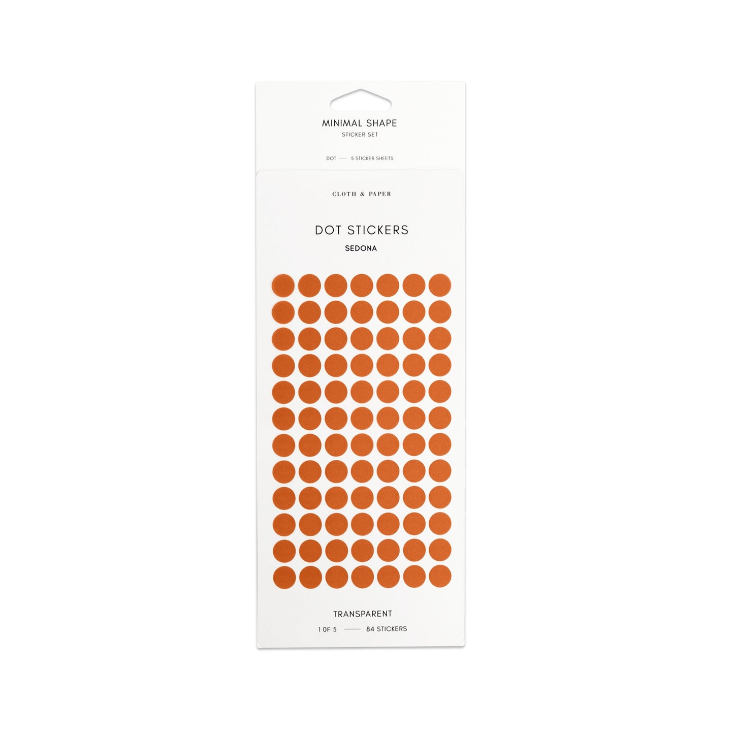 Sticker Set | Transparent | Dots