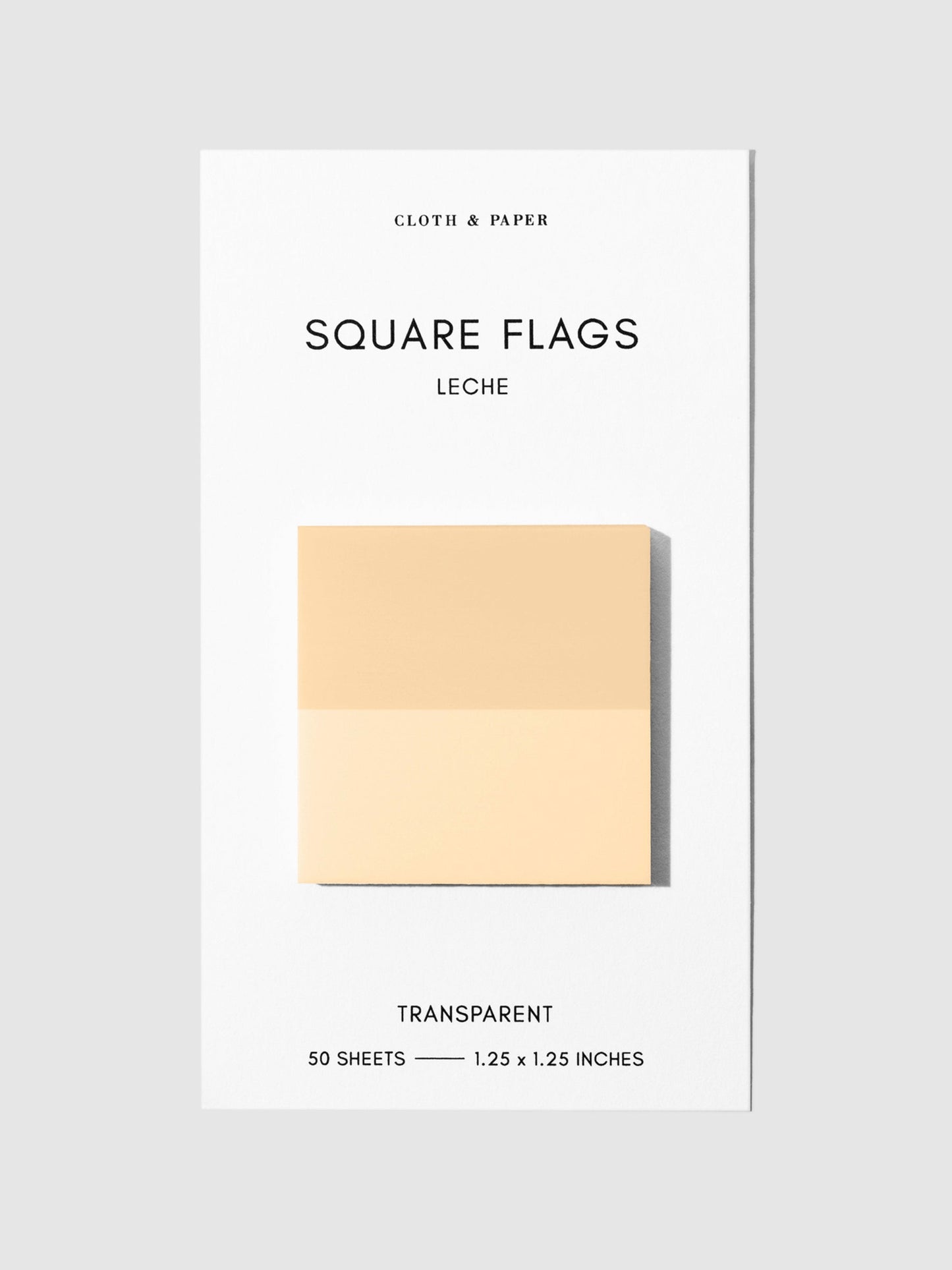Square Transparent Page Flags