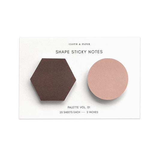 Shape Sticky Note Set