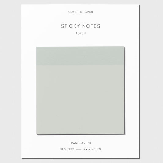 Transparent Sticky Notes