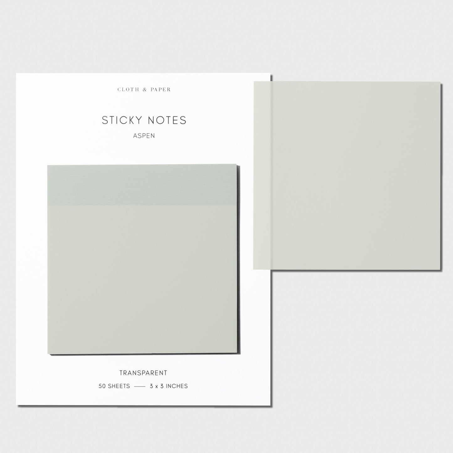 Transparent Sticky Notes