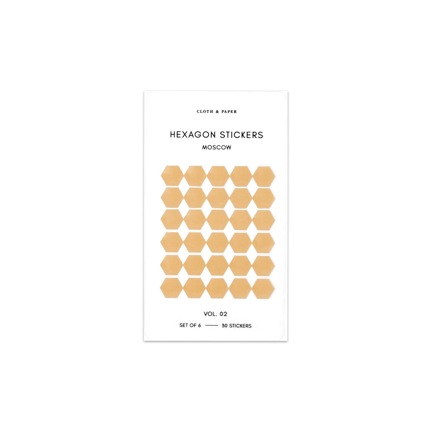 Mini Shape Sticker Set | Transparent