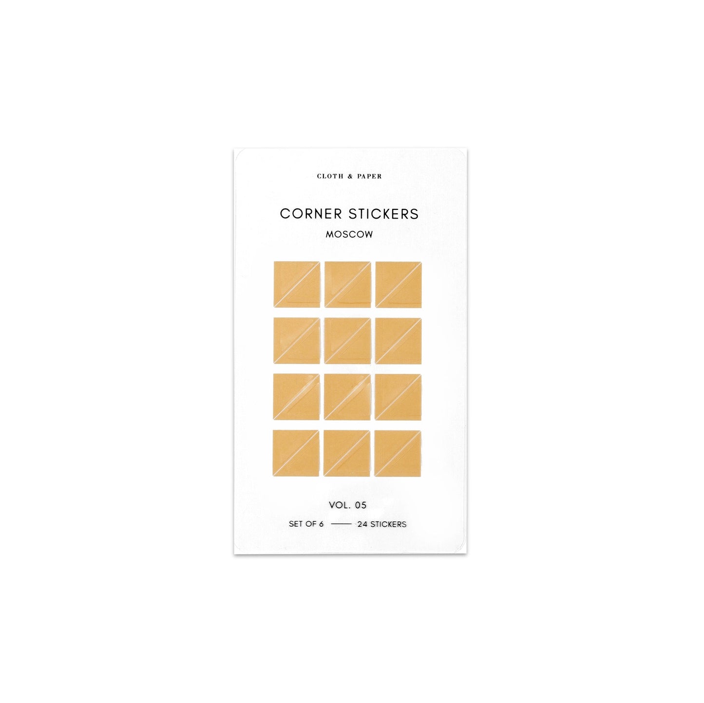 Mini Shape Sticker Set | Transparent