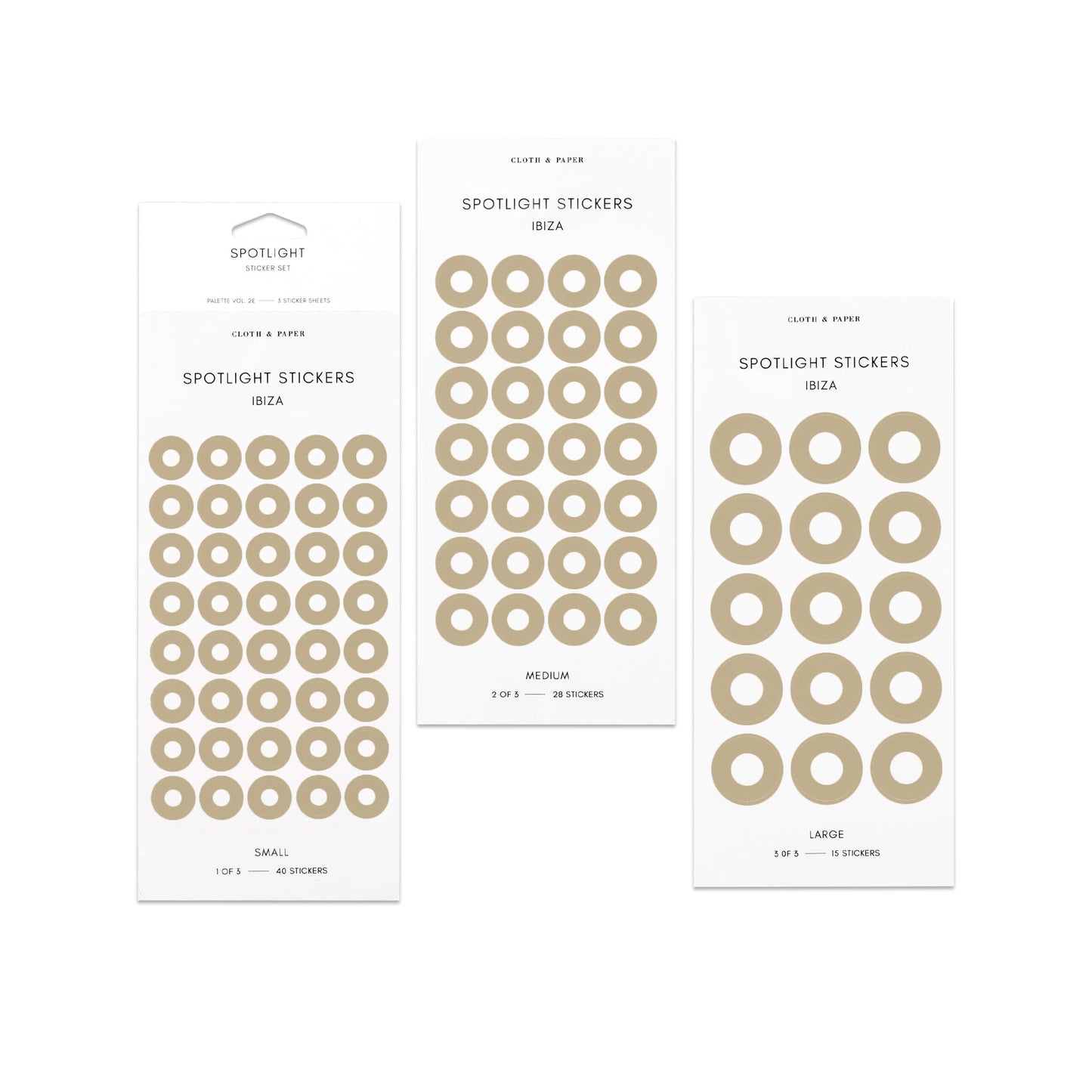 Spotlight Sticker Set