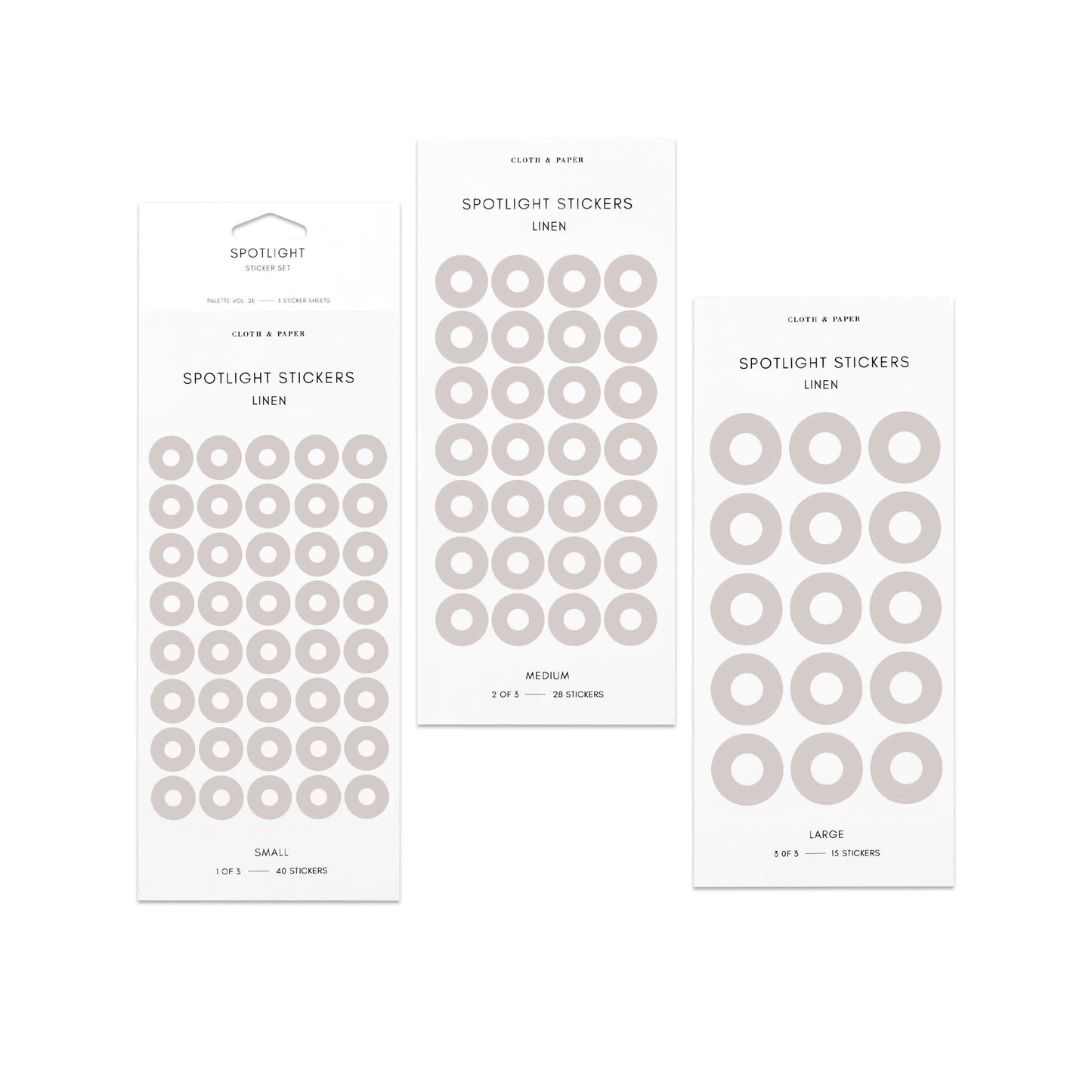 Spotlight Sticker Set