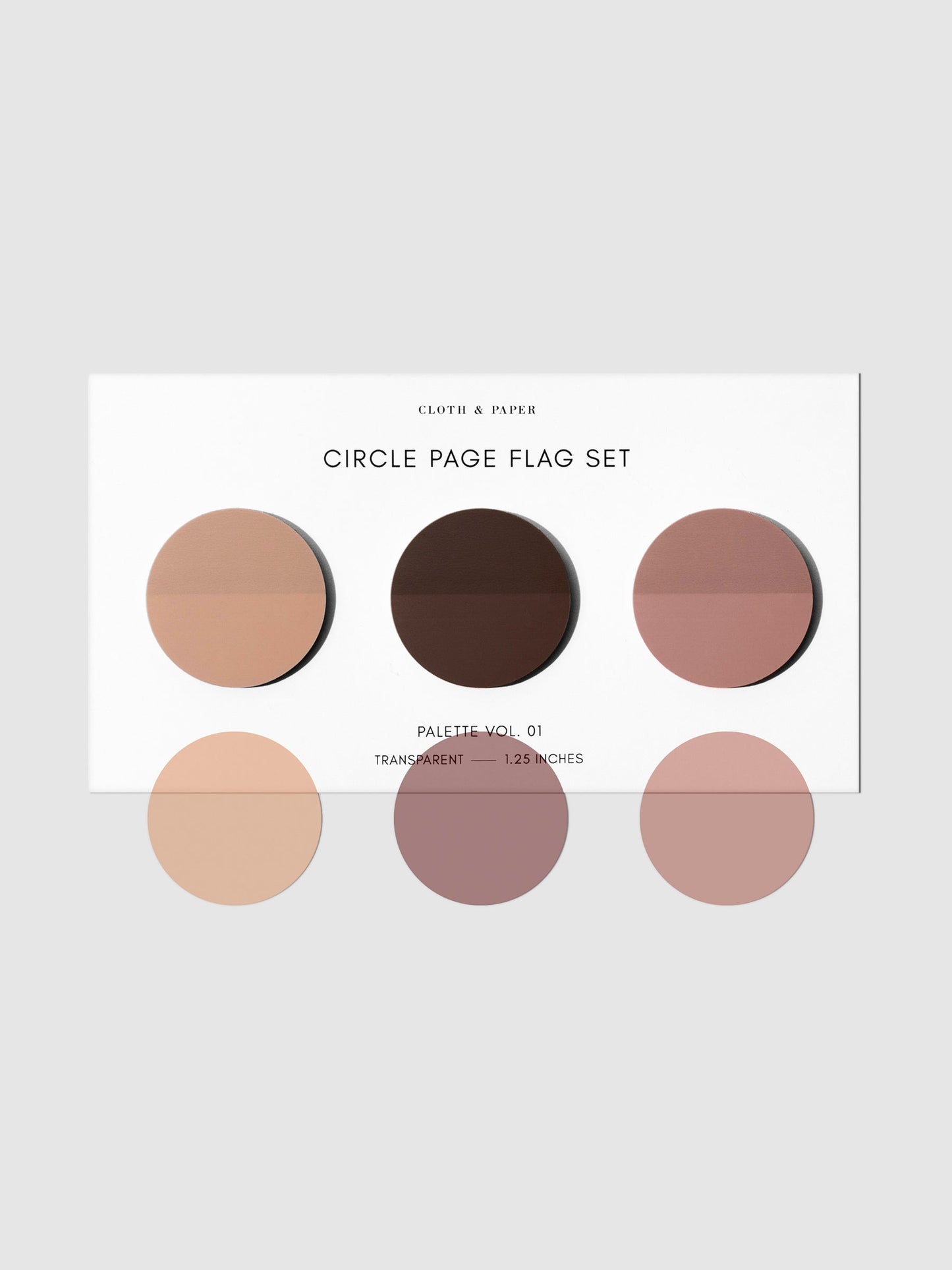 Circle Page Flag Trio