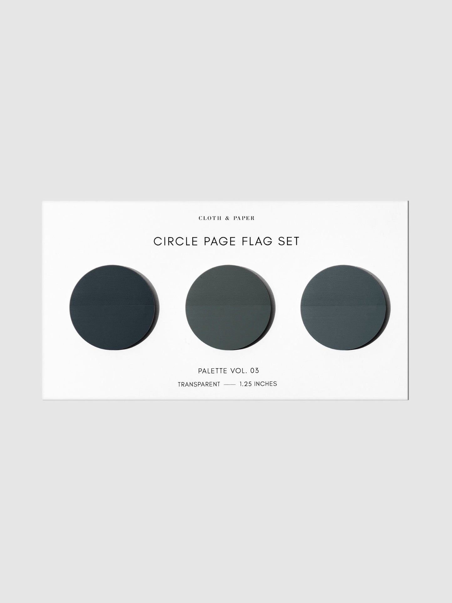 Circle Page Flag Trio