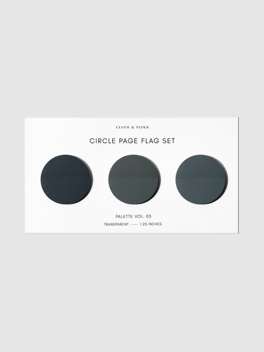 Circle Page Flag Trio