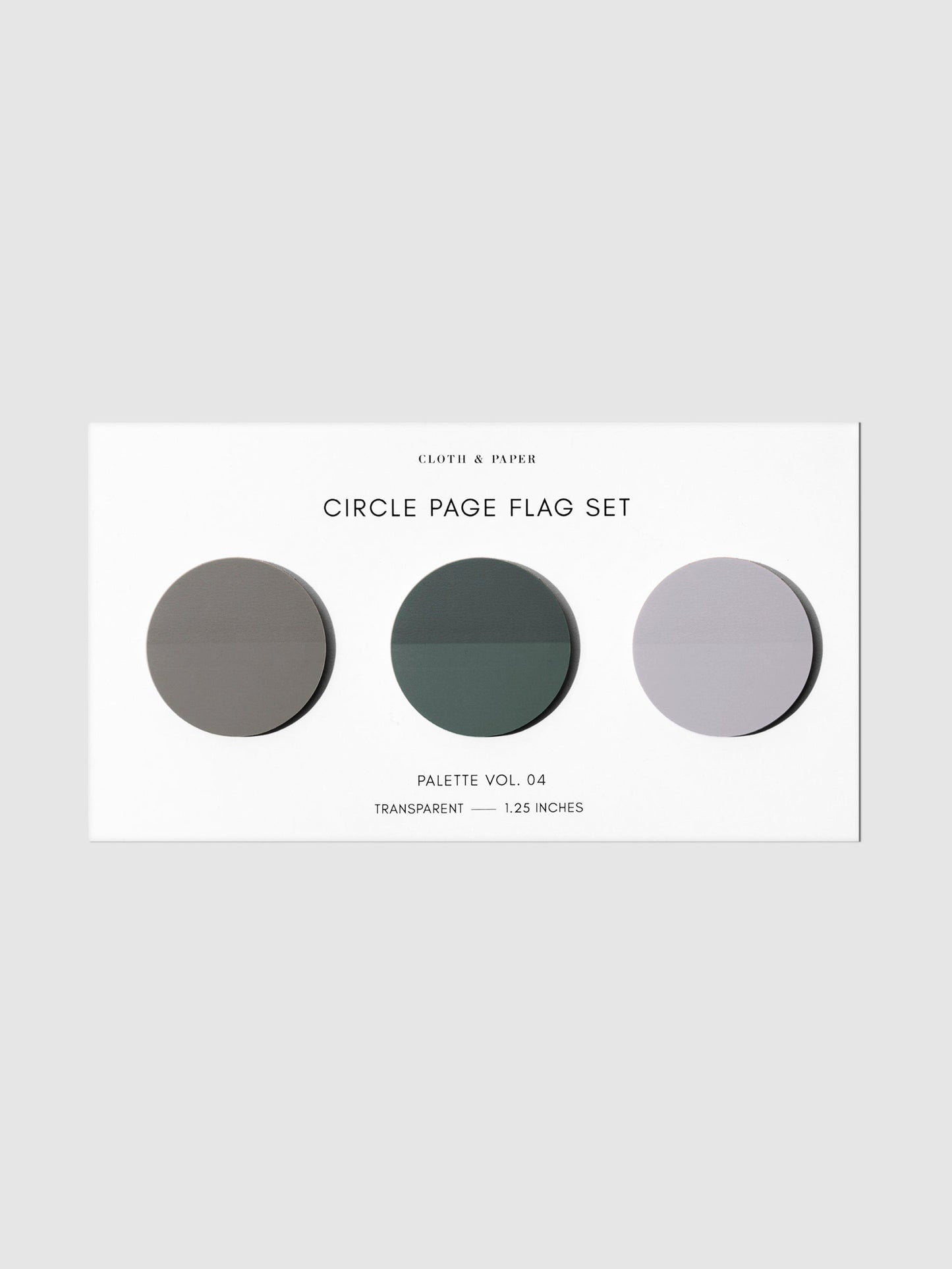Circle Page Flag Trio