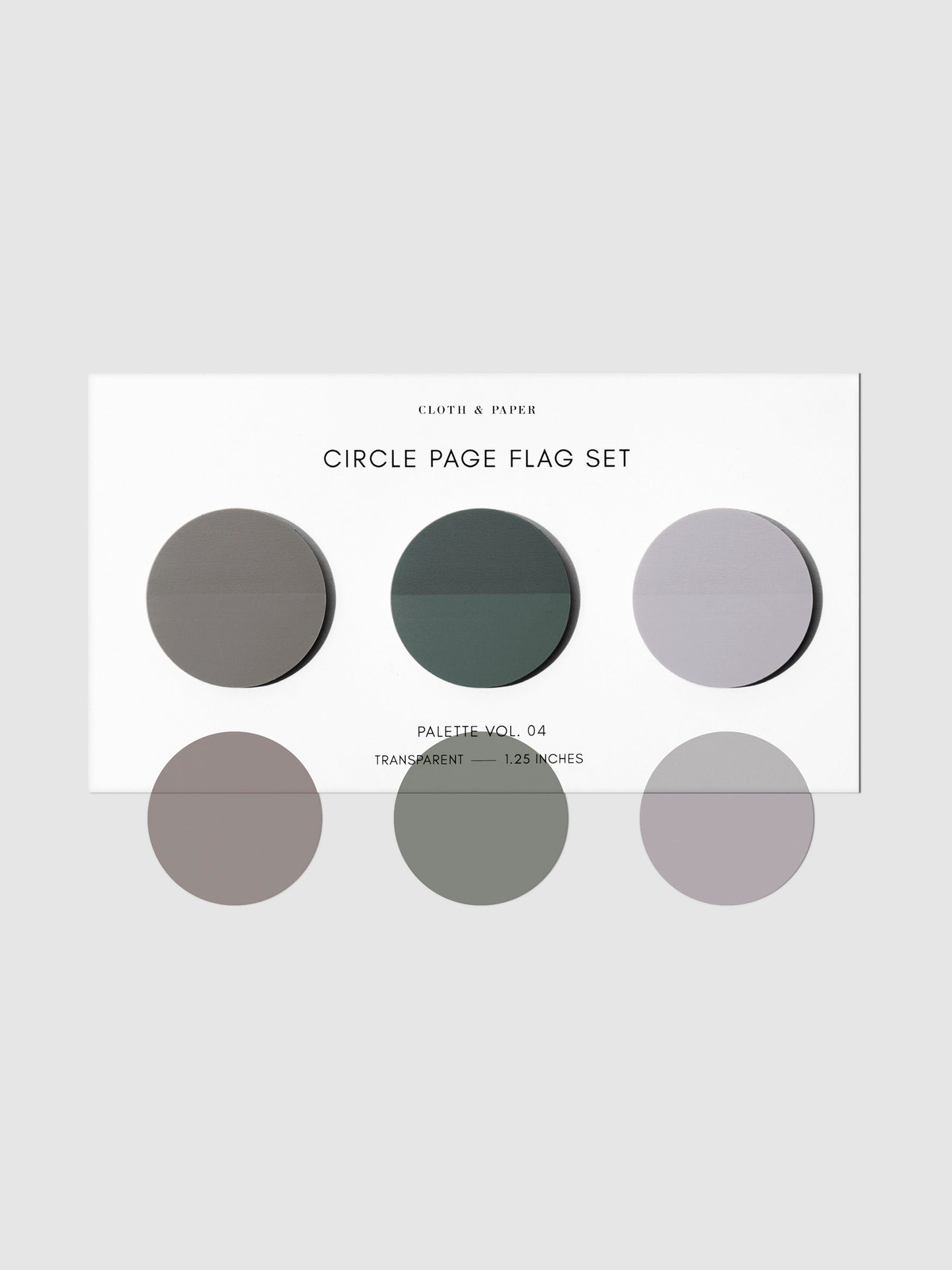 Circle Page Flag Trio