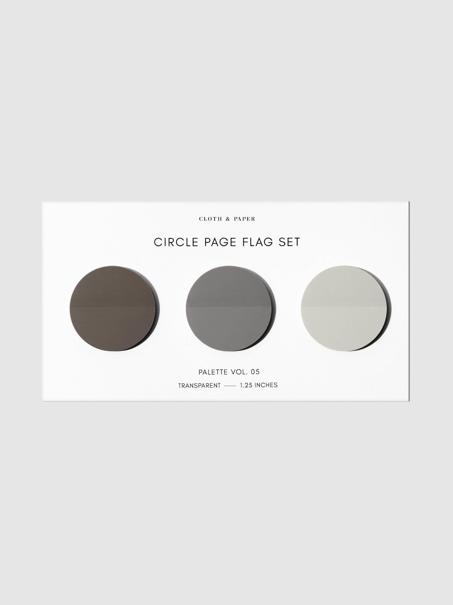Circle Page Flag Trio