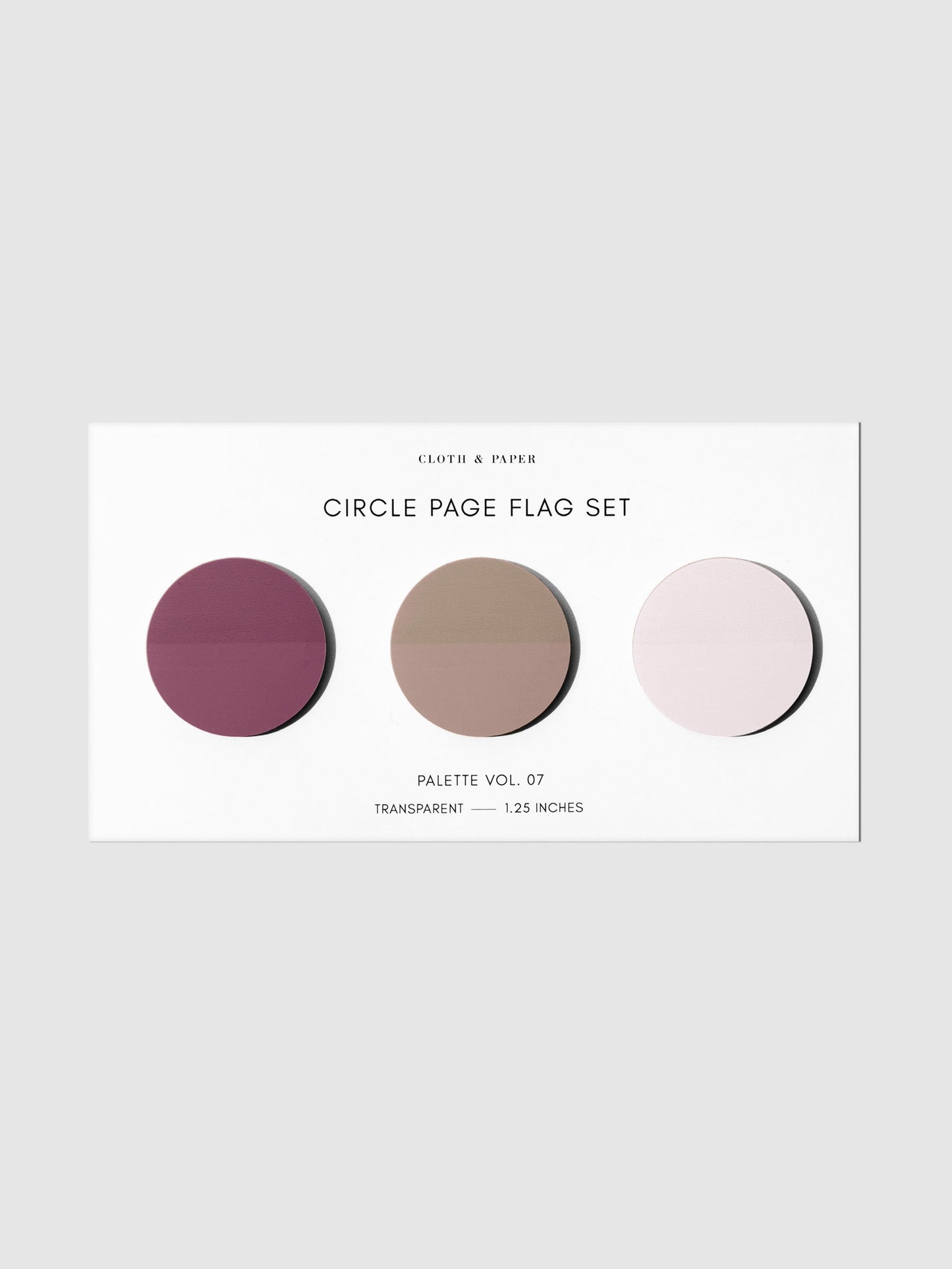 Circle Page Flag Trio