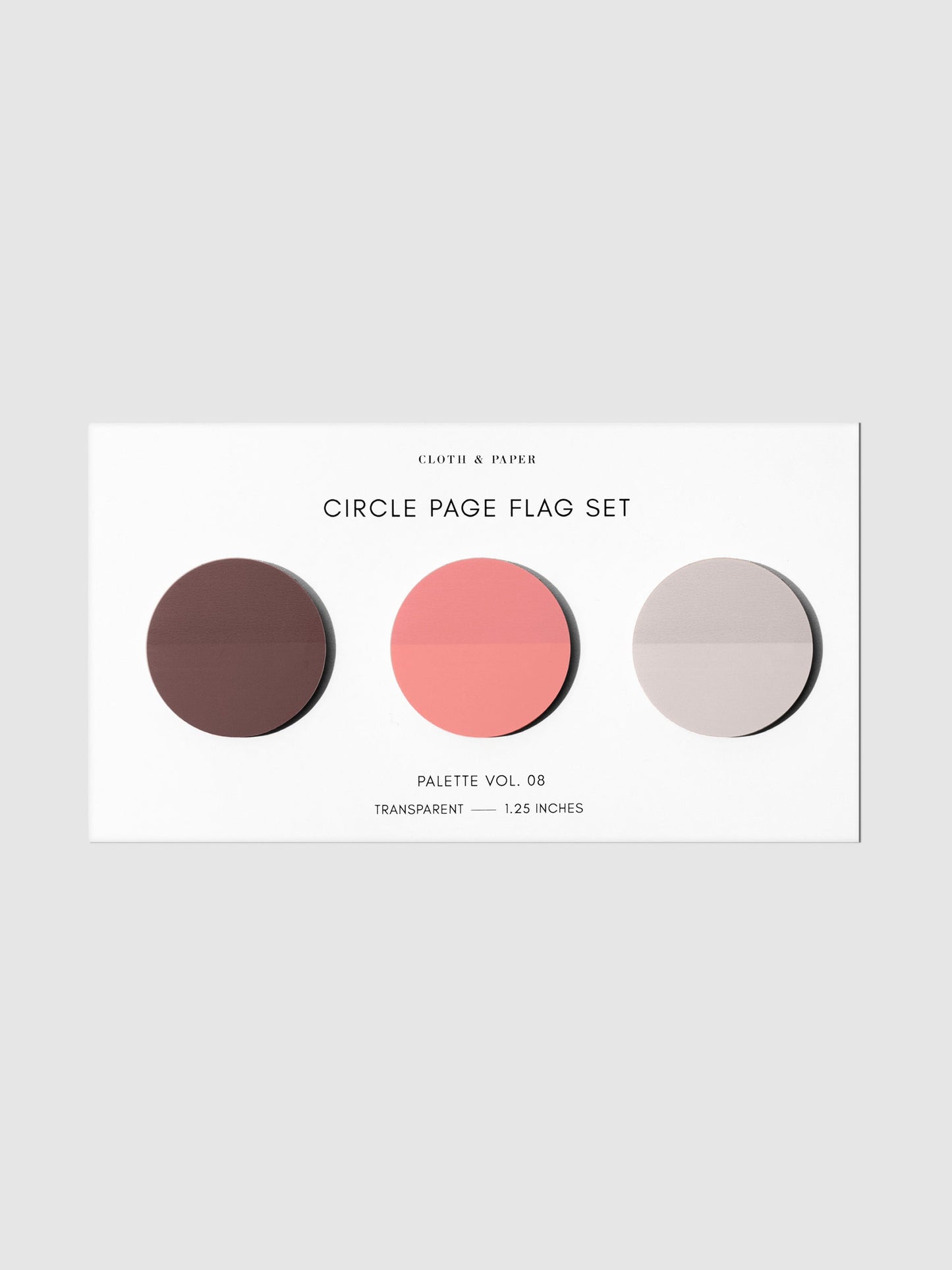 Circle Page Flag Trio