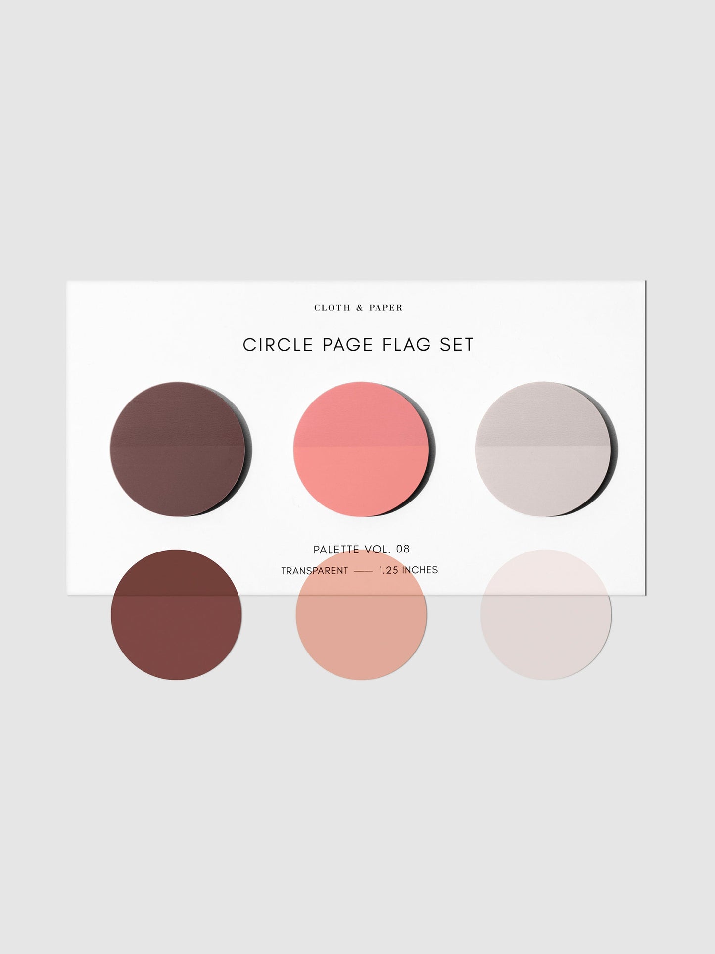 Circle Page Flag Trio