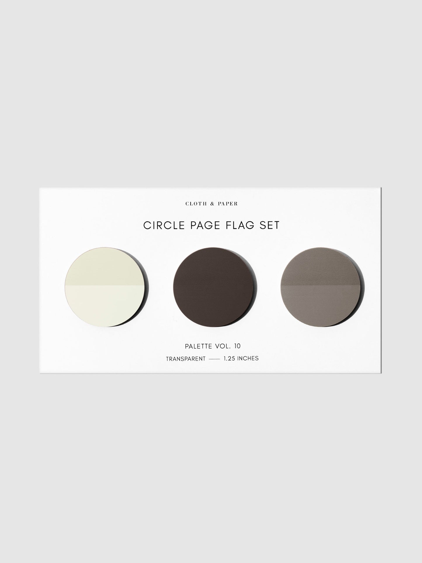 Circle Page Flag Trio