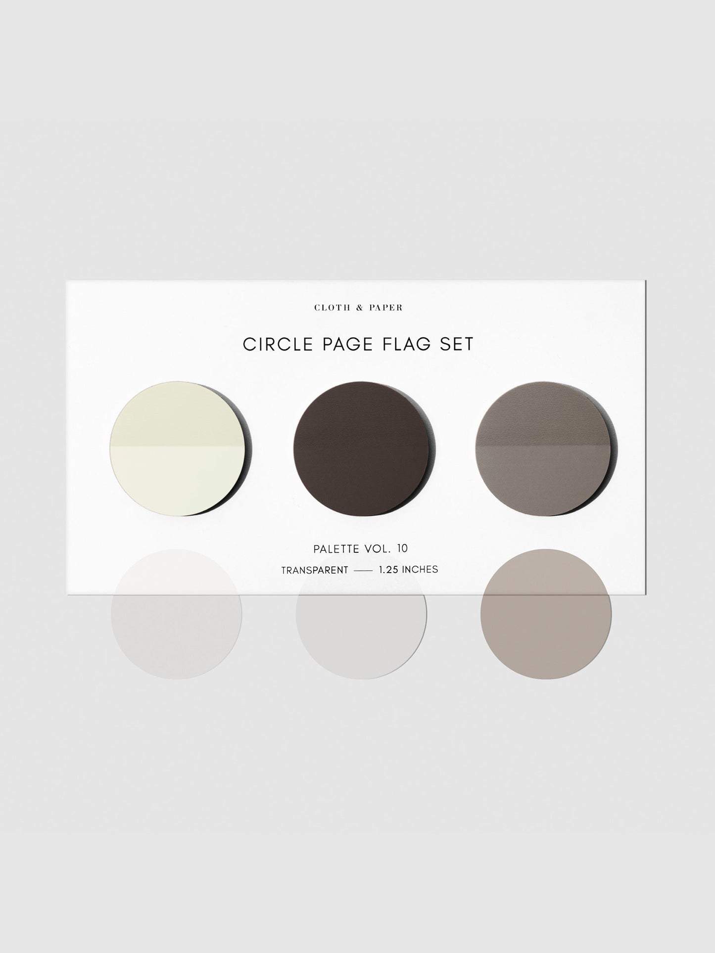 Circle Page Flag Trio