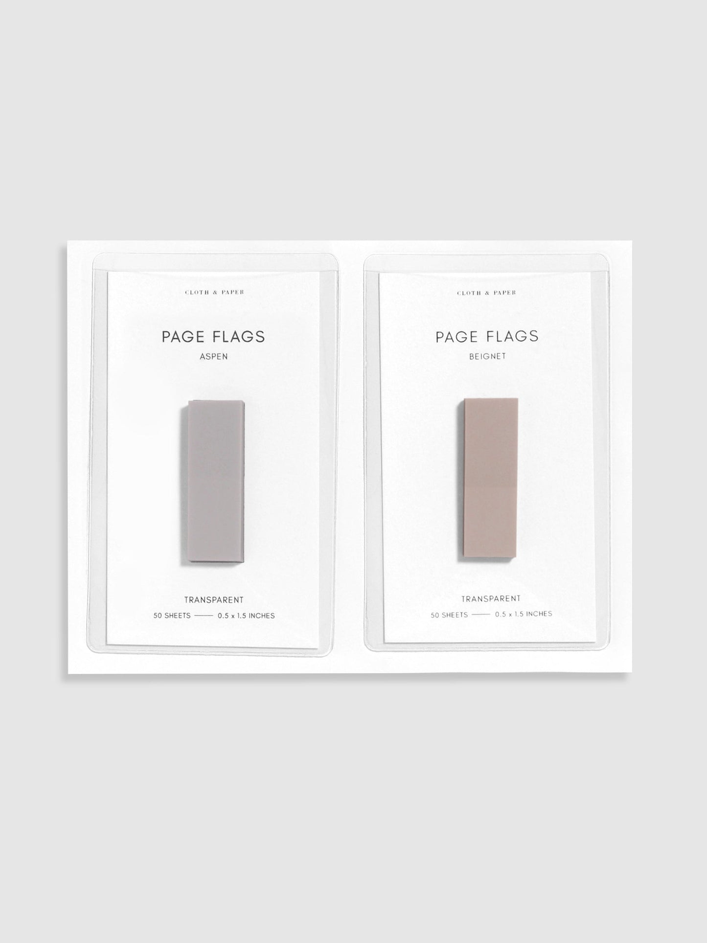 Clear Adhesive Pockets | Set of 2