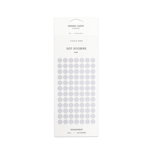 Sticker Set | Transparent | Dots
