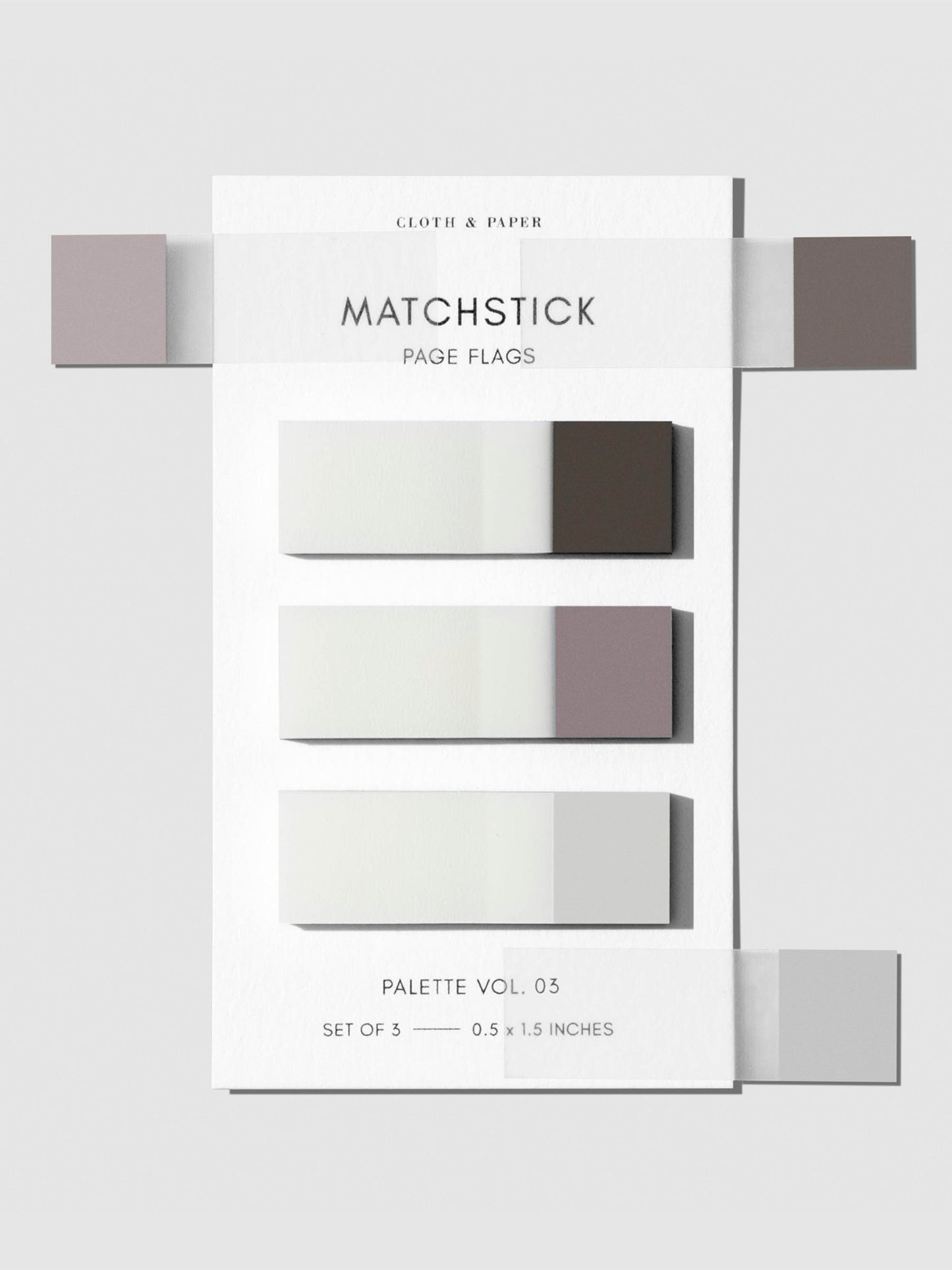 Matchstick Page Flag Set